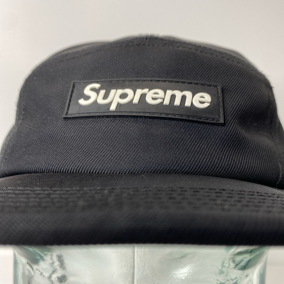 Supreme Other - SUPREME Vintage Rubber Logo Camp Cap